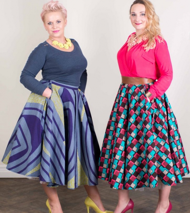 Taye-africanprint-skirt-standout-beproud