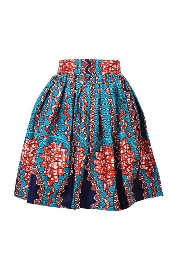 Taye-africanprints-flare-skirt-spodnice-afrykanskie-moda-w-polsce-zakupyonline-skleponline-blue
