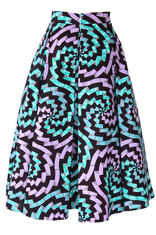taye-afrykański-wosk-patterns-midi-spodnica-afrykanskie-kolor-spodnice-moda-kobieta-lilac-zielony-back