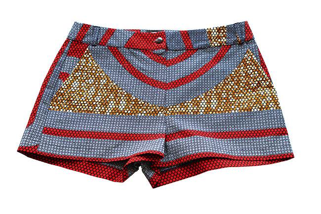Taye-african-print-shorts-Afrykanskie-szorty-moda-polsce-red-grey-brown-front-other