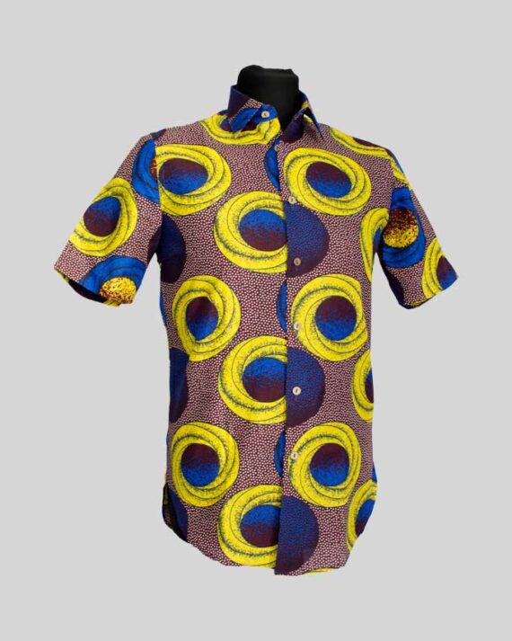 Ileri-short-sleeve-shirt-men's-outfit-afrykanskie-koszula-meska-w-krakowie-ubrania